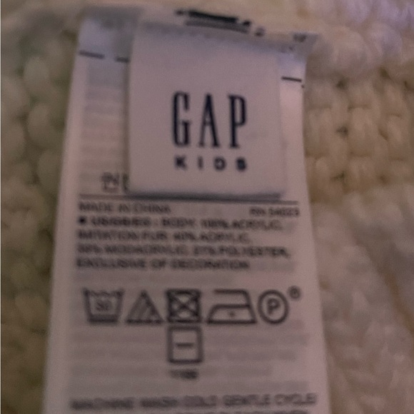 Gap Kids Beanie Panda Hat with Faux Fur Pom Pom Ears, Heart Nose S/M P/M 52-55CM - Picture 6 of 6